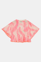 Afbeelding in Gallery-weergave laden, Piti Cuiti Boho-Set aus Bluse und Shorts mit Stickereien und Fransen
