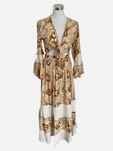 Afbeelding in Gallery-weergave laden, Damen Boho Sommer Seide Top &amp; Rock Set
