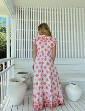 Carica l'immagine nel visualizzatore di Gallery, Damen Boho Sommer Maxikleid mit Blumenmuster - Jaase
