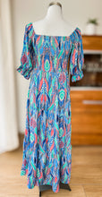 Lade das Bild in den Galerie-Viewer, Damen Boho Seide Maxikleid
