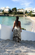 Carica l'immagine nel visualizzatore di Gallery, Damen Ibiza Boho Rückenfreies Maxikleid
