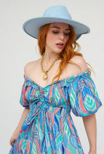 Lade das Bild in den Galerie-Viewer, Damen Boho Seide Maxikleid
