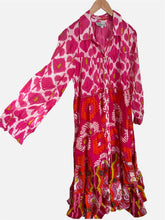 Charger l'image dans la galerie, Gold &amp; Silver Cuba Boho Sommer Maxikleid
