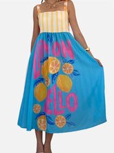Carica l'immagine nel visualizzatore di Gallery, Damen Sommer Limoncello Lobster Midikleid- Made in Italy
