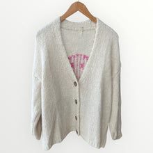 Carica l&#39;immagine nel visualizzatore di Gallery, Damen Strickjacke Have a Good Day-Made in Italy
