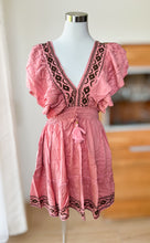 Afbeelding in Gallery-weergave laden, Damen Sommer Ibiza Boho Minikleid
