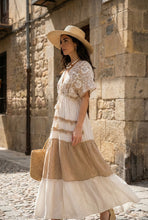 Afbeelding in Gallery-weergave laden, Damen Sommer Ibiza Boho Maxikleid
