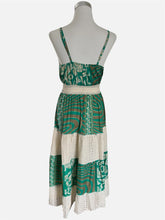 Carica l'immagine nel visualizzatore di Gallery, Damen Boho Sommer Seide Maxikleid

