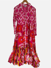 Charger l'image dans la galerie, Gold &amp; Silver Cuba Boho Sommer Maxikleid
