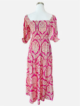 Carica l'immagine nel visualizzatore di Gallery, Damen Boho Seide Maxikleid
