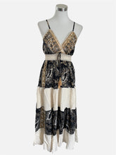 Carica l'immagine nel visualizzatore di Gallery, Damen Boho Sommer Seide Maxikleid
