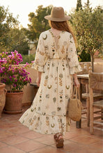 Afbeelding in Gallery-weergave laden, Damen Sommer Ibiza Boho Maxikleid

