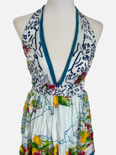 Carica l'immagine nel visualizzatore di Gallery, Antica Sartoria rückenfreies Boho Maxikleid
