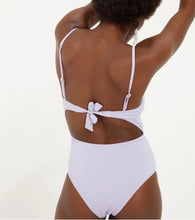Load image into Gallery viewer, Cut-out swimsuit with a knot in the front
