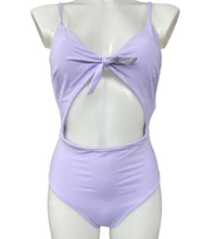 Load image into Gallery viewer, Cut-out swimsuit with a knot in the front
